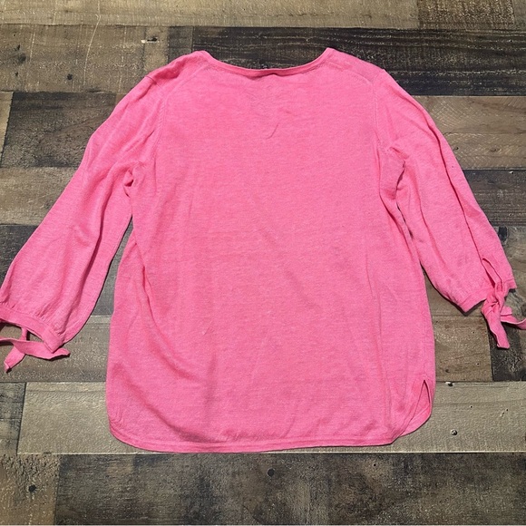 Talbots Hamptons Linen Sweater - Picture 2 of 5